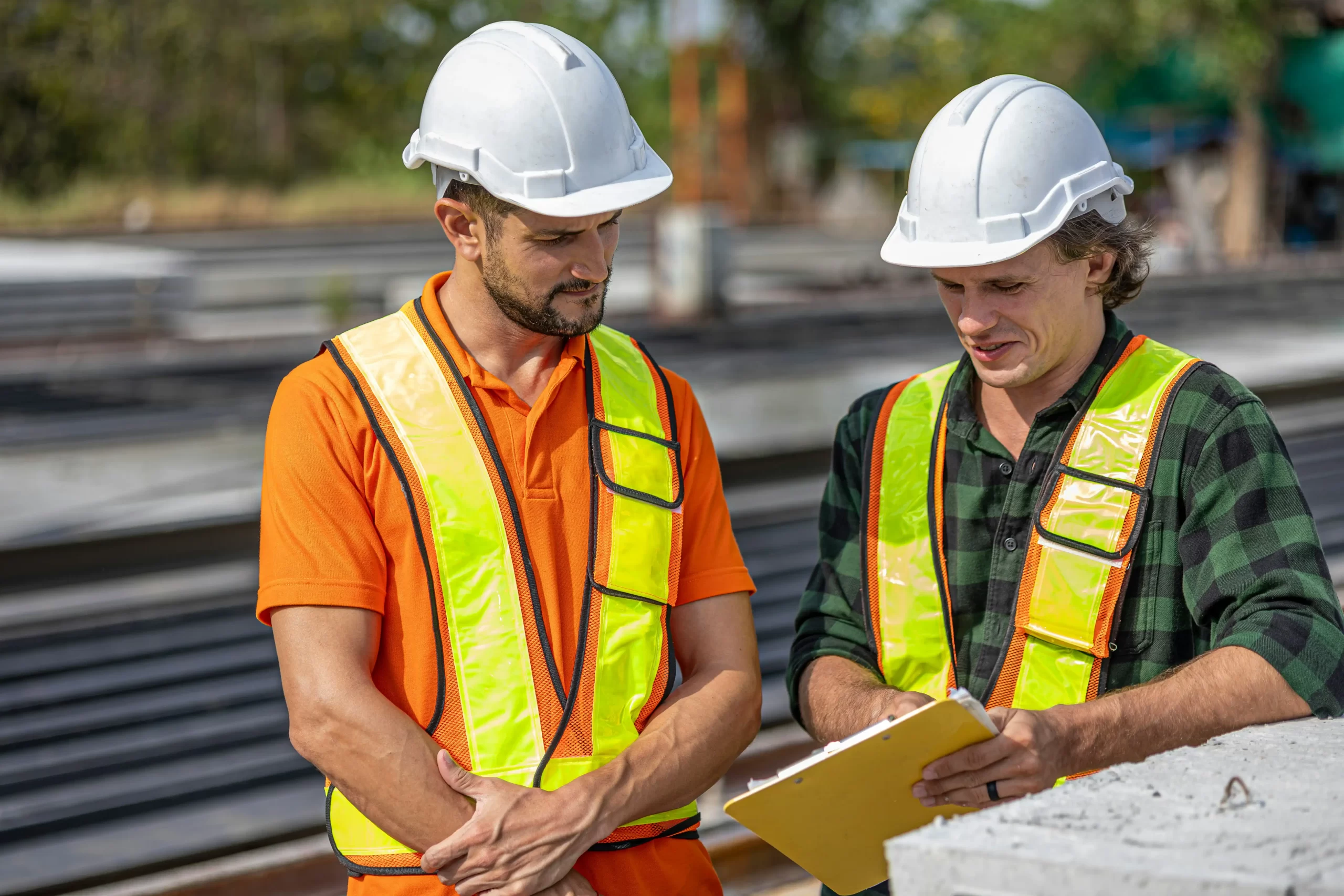 Sole trader reviewing subcontractor invoices and tax records