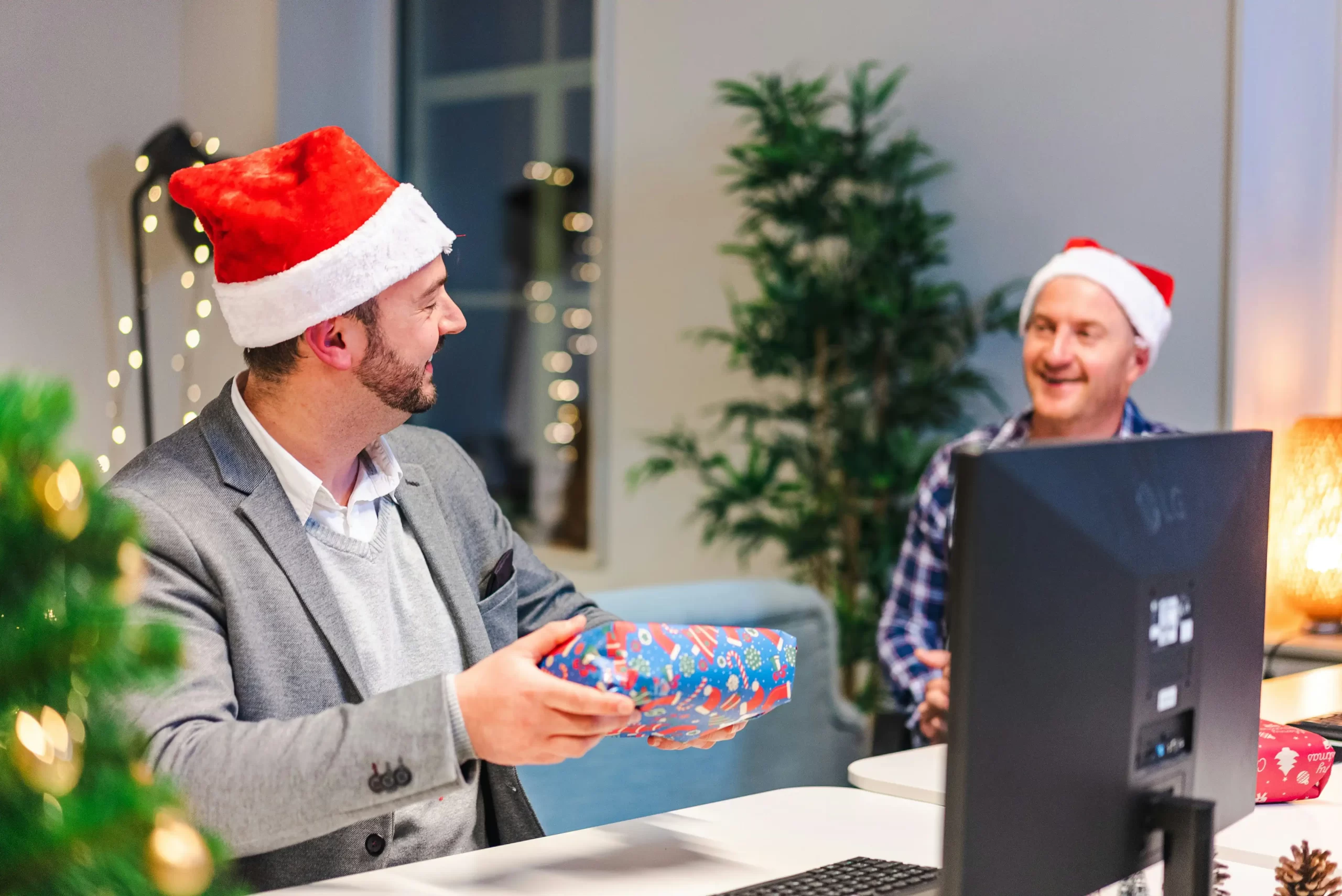 Business owner reviewing VAT rules for client entertaining and business gifts