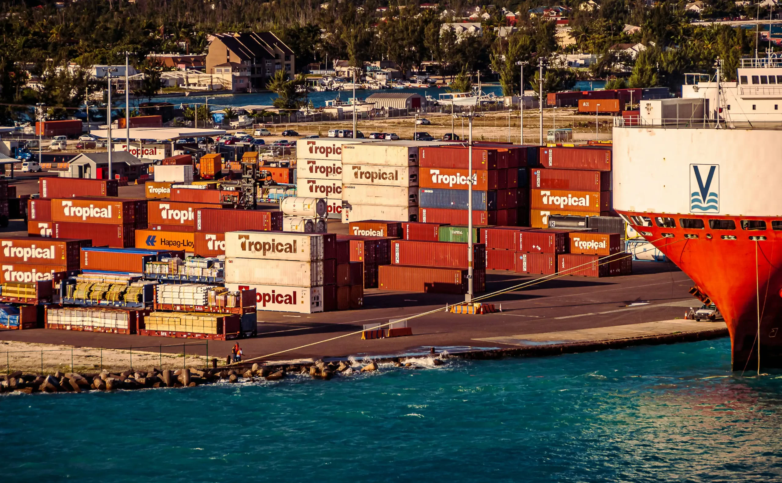 Small business owner checking import VAT records before filing a UK VAT return