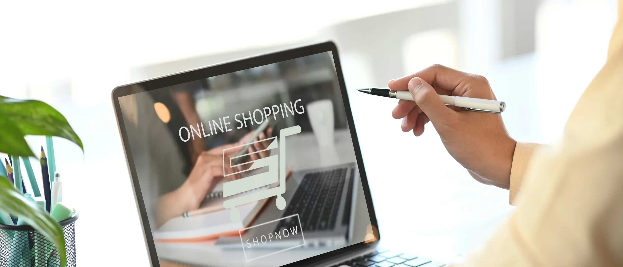 Online seller checking VAT return records before submission